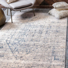 Load image into Gallery viewer, Chateau Quincy Rug in Navy Blue