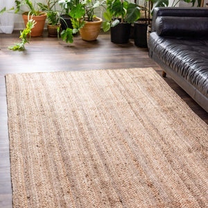 Dhaka Braided Jute Rug in Natural