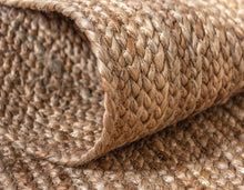 Load image into Gallery viewer, Dhaka Braided Jute Rug in Natural