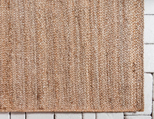 Dhaka Braided Jute Rug in Natural