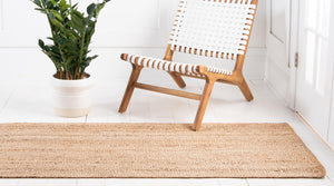 Dhaka Braided Jute Rug in Natural