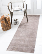Load image into Gallery viewer, Madison Avenue Uptown Rug in Light Brown by Jill Zarin