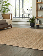 Load image into Gallery viewer, Dhaka Braided Jute Rug in Natural