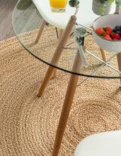 Load image into Gallery viewer, Dhaka Braided Jute Rug in Natural