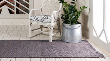 Load image into Gallery viewer, Chunky Jute Rug in Gray | Large Area Rug | Modern, Natural Rug