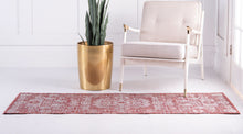 Load image into Gallery viewer, Outdoor Timeworn Rug in Rust Red