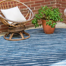 Load image into Gallery viewer, Ola Outdoor Rug in Blue by Sabrina Soto