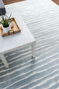 Ola Outdoor Rug in Light Blue by Sabrina Soto