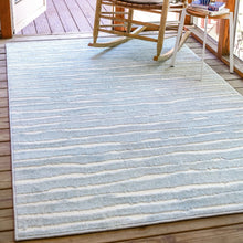 Load image into Gallery viewer, Ola Outdoor Rug in Light Blue by Sabrina Soto