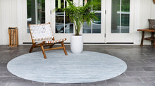 Load image into Gallery viewer, Ola Outdoor Rug in Light Blue by Sabrina Soto