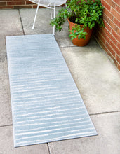 Load image into Gallery viewer, Ola Outdoor Rug in Light Blue by Sabrina Soto