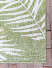 Load image into Gallery viewer, Outdoor Palm Rug in Green