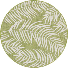 Load image into Gallery viewer, Outdoor Palm Rug in Green