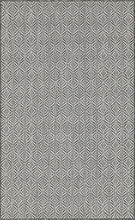 Load image into Gallery viewer, Outdoor Deco Trellis Rug in Charcoal