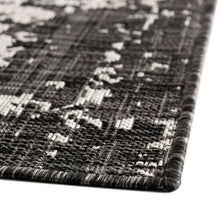 Load image into Gallery viewer, Dubai Outdoor Rug in Charcoal by Jill Zarin