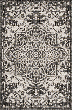 Load image into Gallery viewer, Dubai Outdoor Rug in Charcoal by Jill Zarin