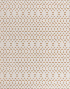 Turks and Caicos Outdoor Rug in Beige by Jill Zarin