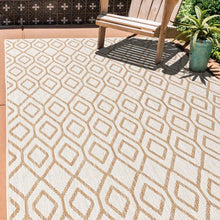 Load image into Gallery viewer, Turks and Caicos Outdoor Rug in Beige by Jill Zarin