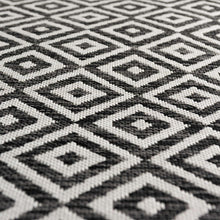 Load image into Gallery viewer, Costa Rica Outdoor Rug in Charcoal by Jill Zarin