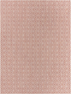 Costa Rica Outdoor Rug in Rust Red by Jill Zarin