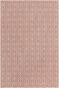 Costa Rica Outdoor Rug in Rust Red by Jill Zarin