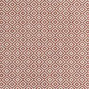 Costa Rica Outdoor Rug in Rust Red by Jill Zarin