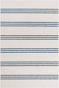 Anguilla Outdoor Rug in Ivory by Jill Zarin