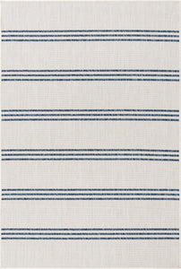 Anguilla Outdoor Rug in Ivory by Jill Zarin